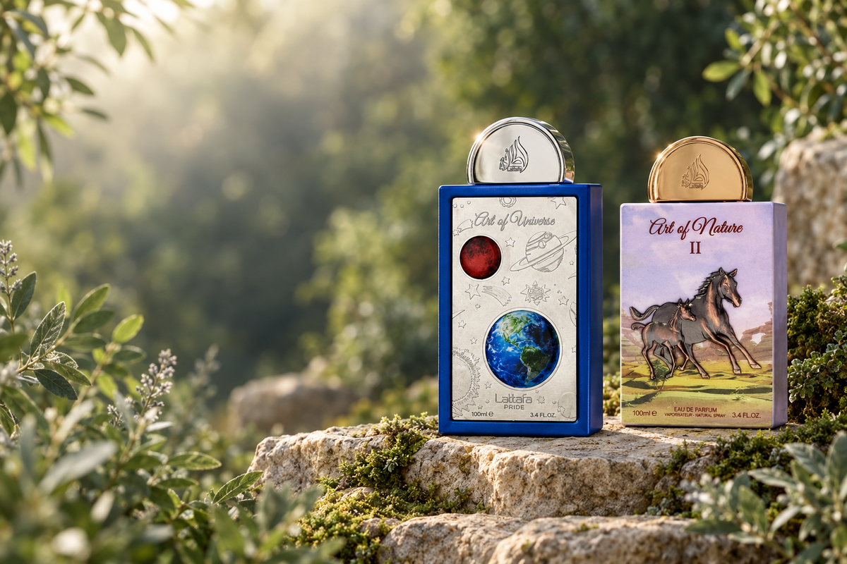 Propuesta de banner con Art of Nature II y Art of Universe