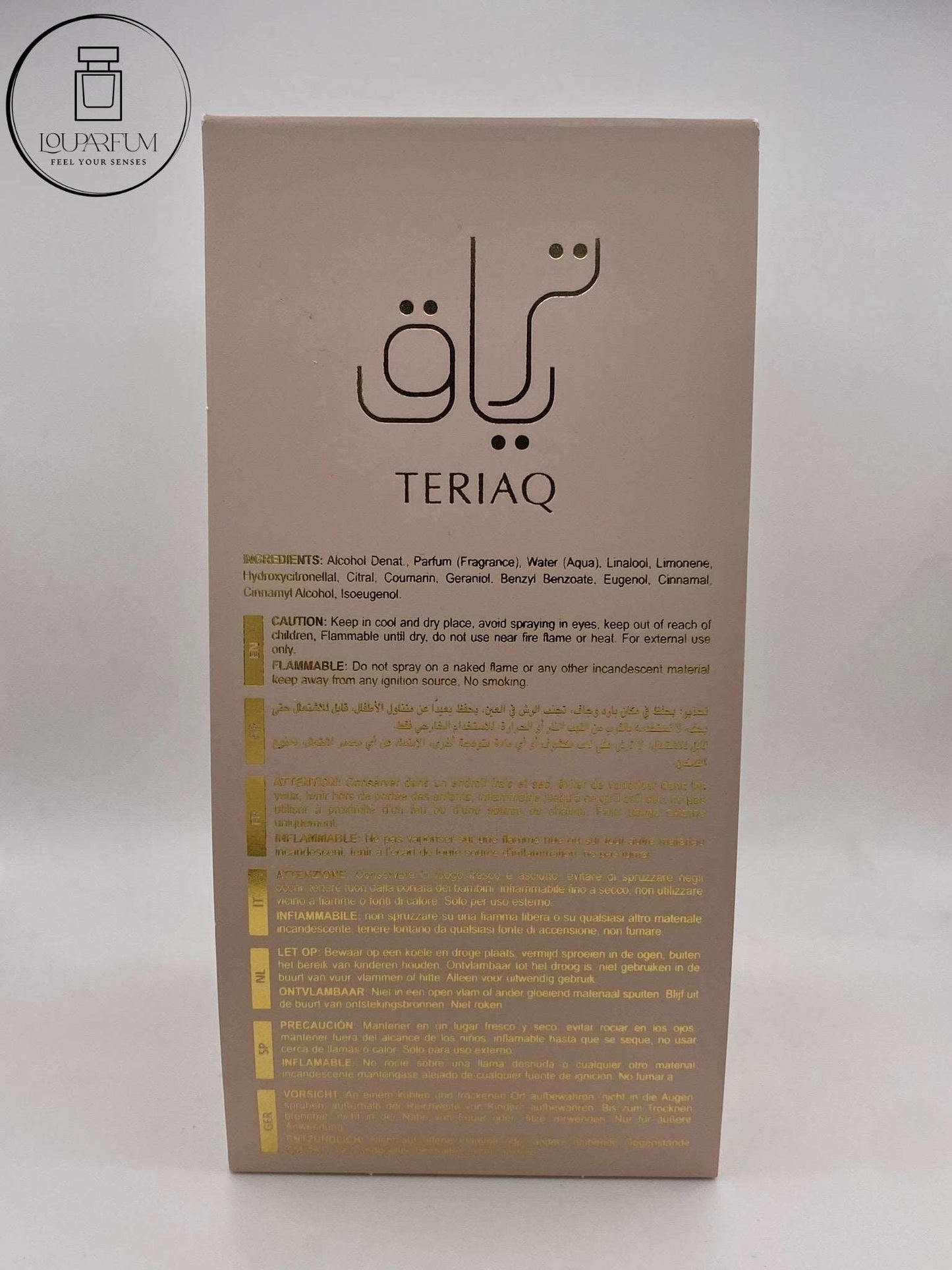 TERIAQ 100ml - LouParfum