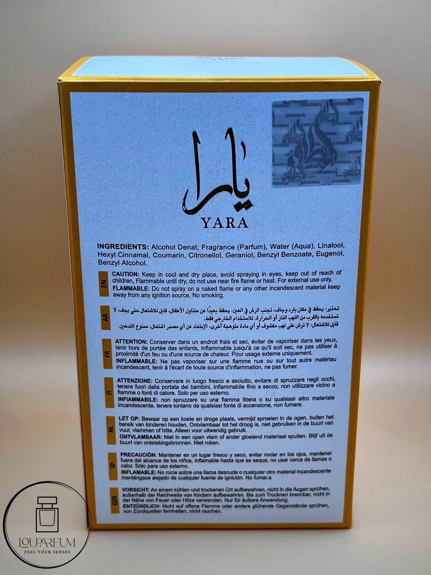 YARA TOUS 100ml - LouParfum